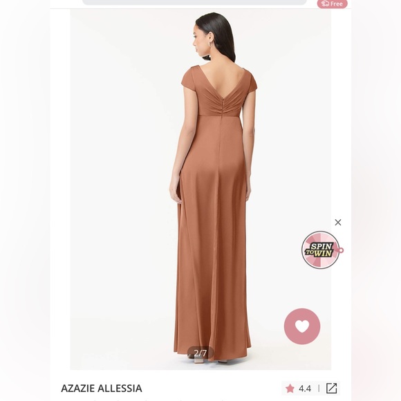 Azazie Maternity Bridesmaids Dress - Picture 4 of 8